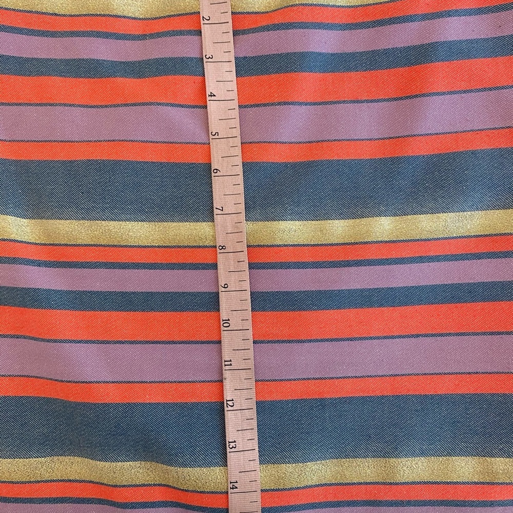JCrew Mid Thigh Striped Skirt - Picture 2 of 6